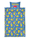 Juego funda nórdica POKEMON 155x220 azul Juego funda nórdica POKEMON 155x220 azul