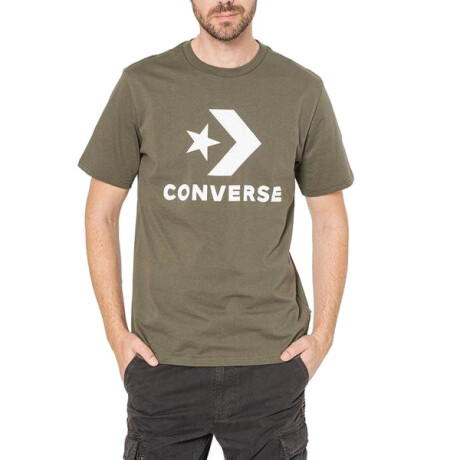 Remera de Hombre Converse - All Star Chevron Verde Oliva