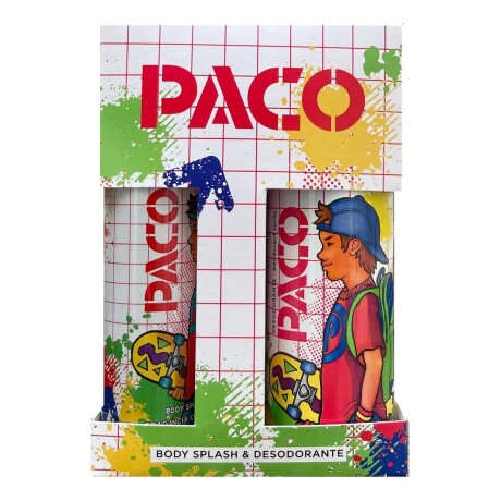 Pack Body Splash 125 ml + Deo 123ml Paco