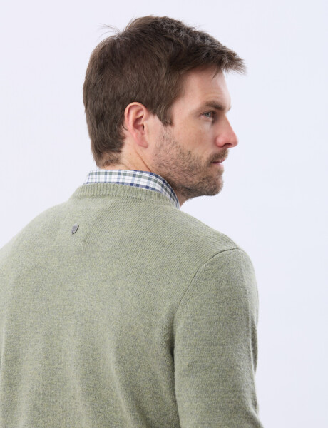 BUZO DE LANA Verde Claro