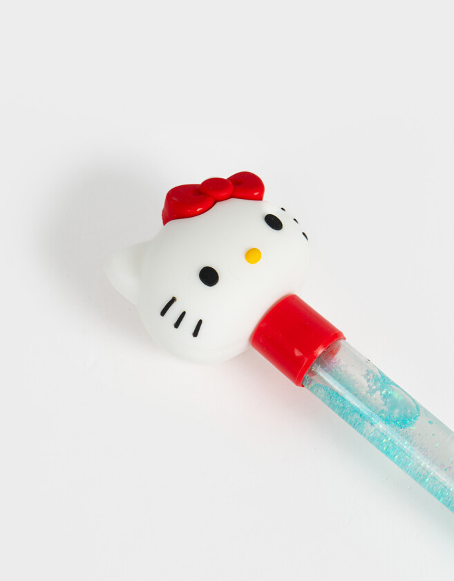 Lapices y Lapiceras Lapicera Glitter "hello Kitty" - Combinacion Multicolor