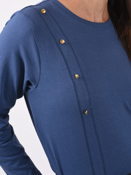 REMERA MAHALO AZUL OSCURO