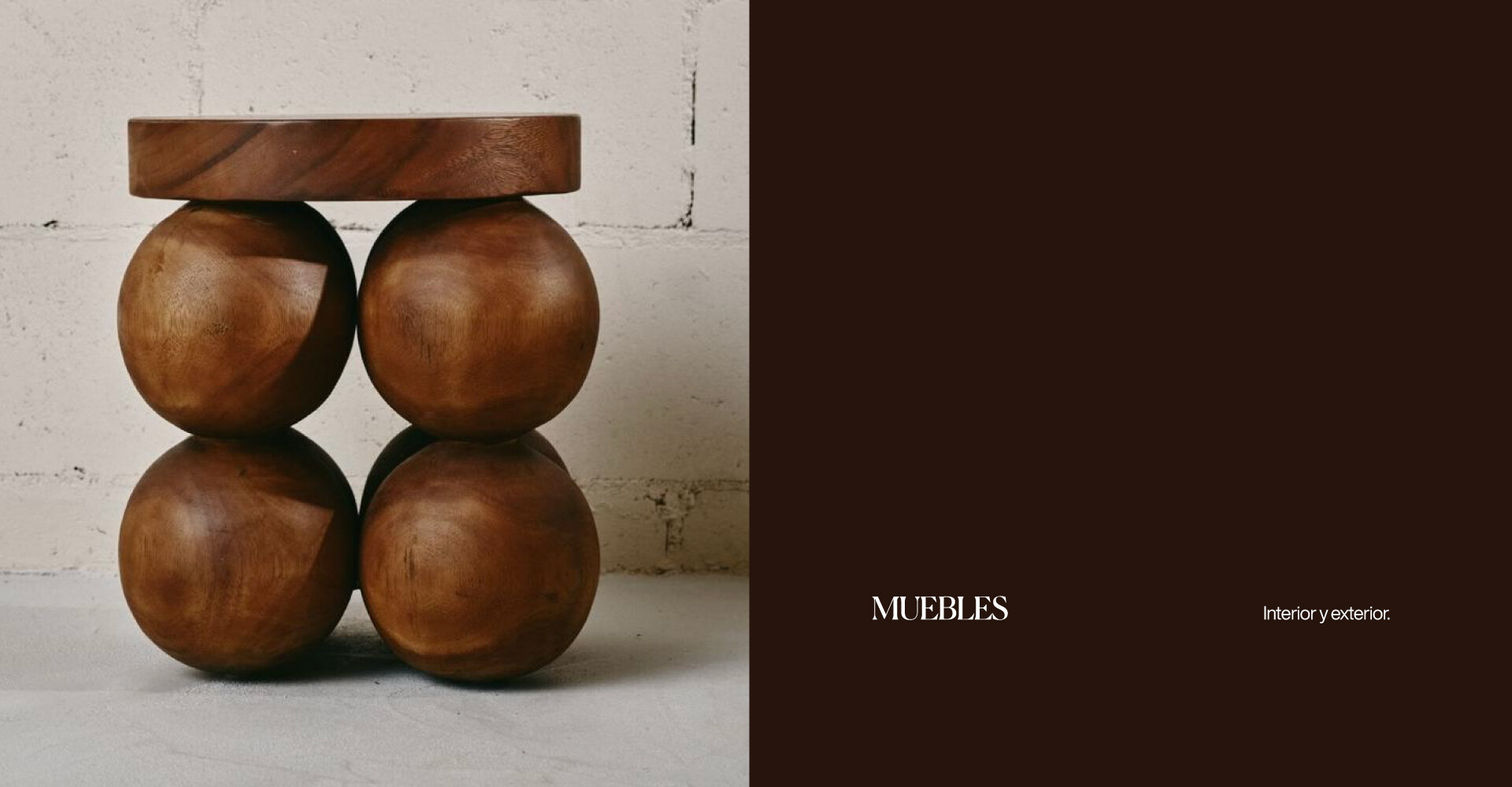 MUEBLES DE INTERIOR Y EXTERIOR