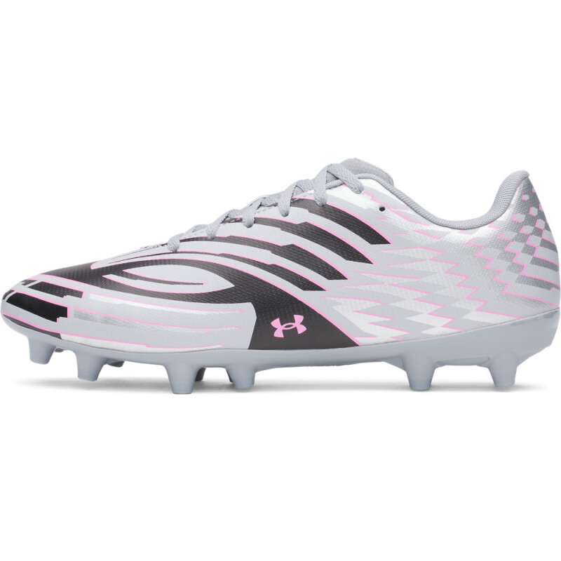 UA U Shadow Club 4 FG-WHT BLK-001