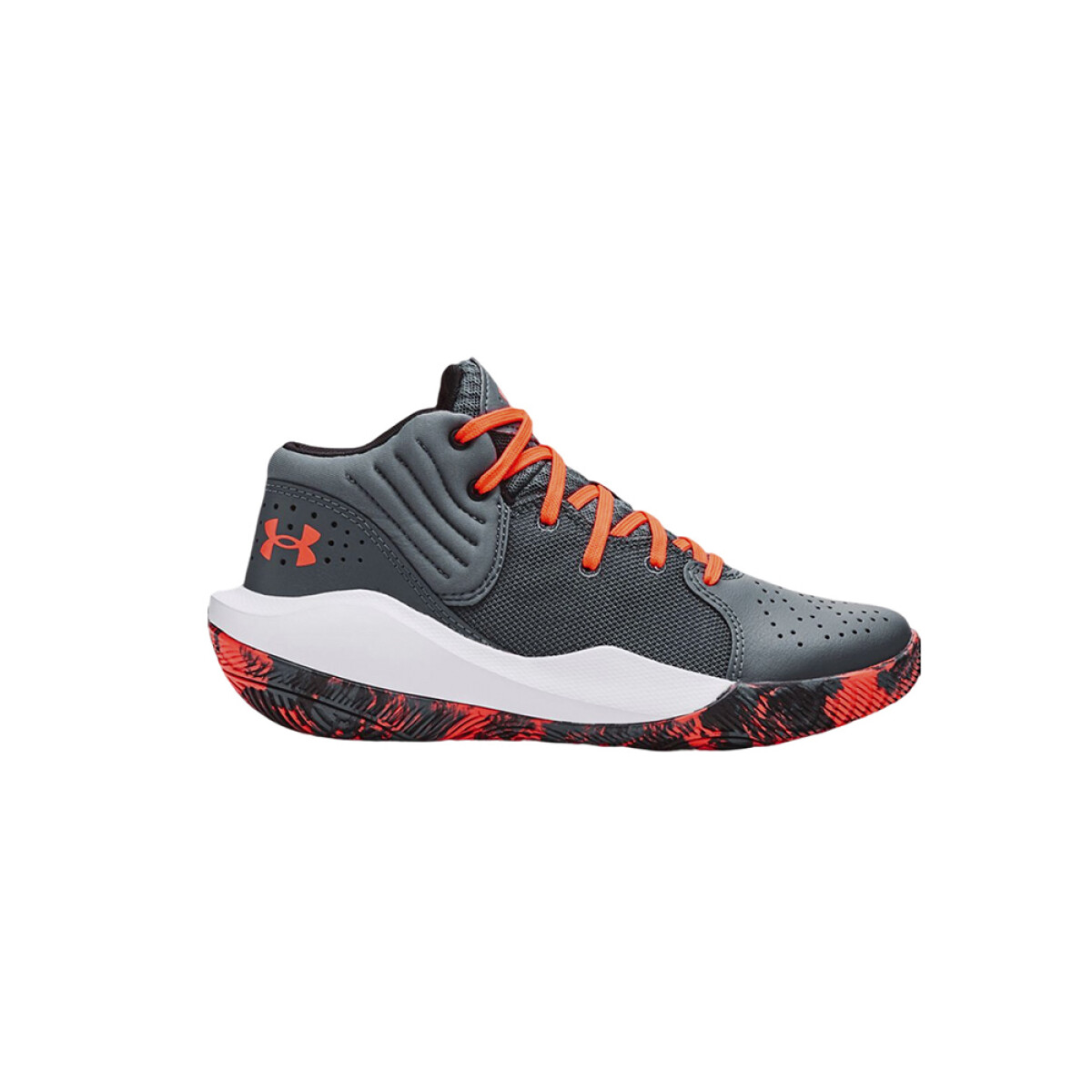 Championes Under Armour Basquet JET 21 De Niño - White 