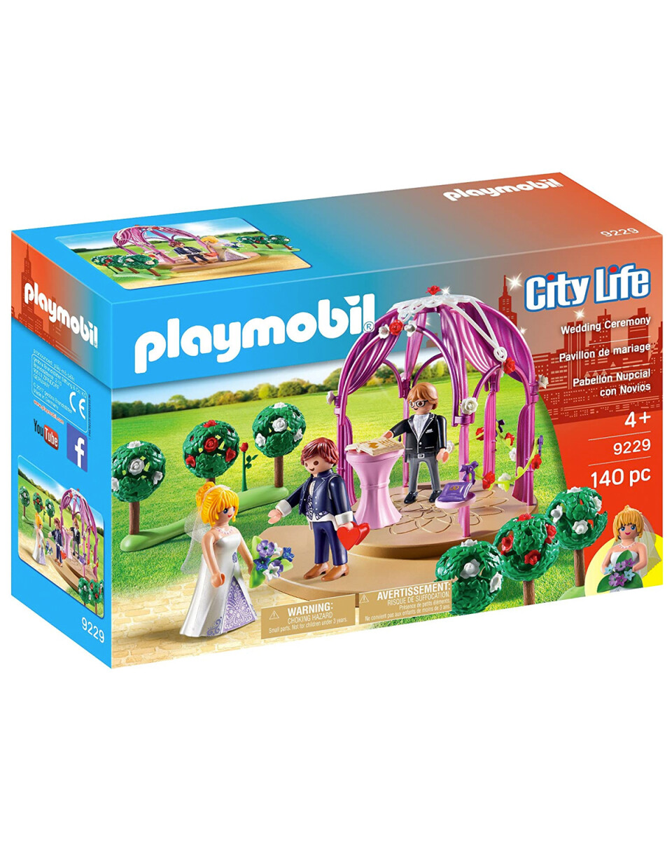Playmobil City Life ceremonia de bodas 140 piezas 