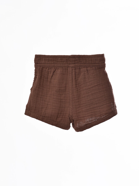 SHORT TINO MARRON (V)