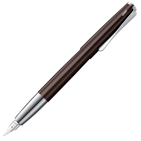 Lapicera Pluma Studio Chocolate TM, TF negro Lamy 0