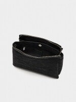 Bolso Bandolera Grabado Animal negro
