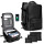 Mochila Viaje Carry On Impermeable Laptop Ejecutiva Negro