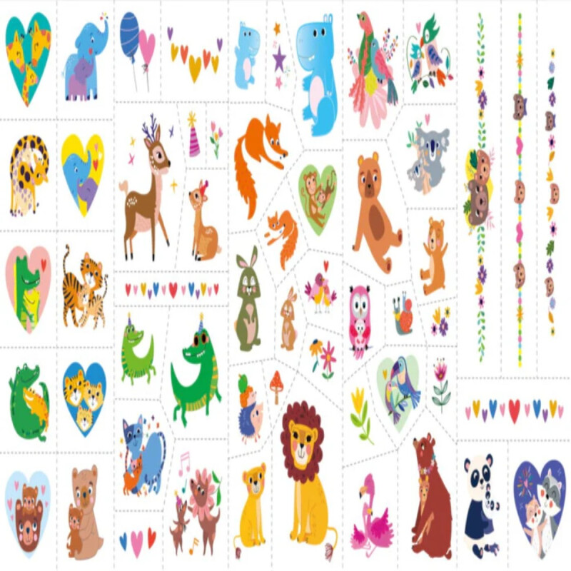 Valija Stickers Faciales Animales Avenir Valija Stickers Faciales Animales Avenir