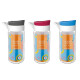 Botella deportiva 500 cc vidrio Renga TRANSPARENTE