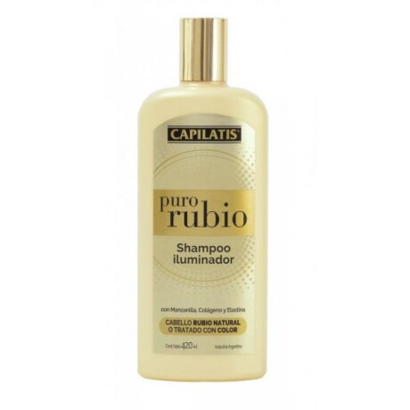 Shampoo Capilatis Puro Rubio Iluminador 420ml Shampoo Capilatis Puro Rubio Iluminador 420ml