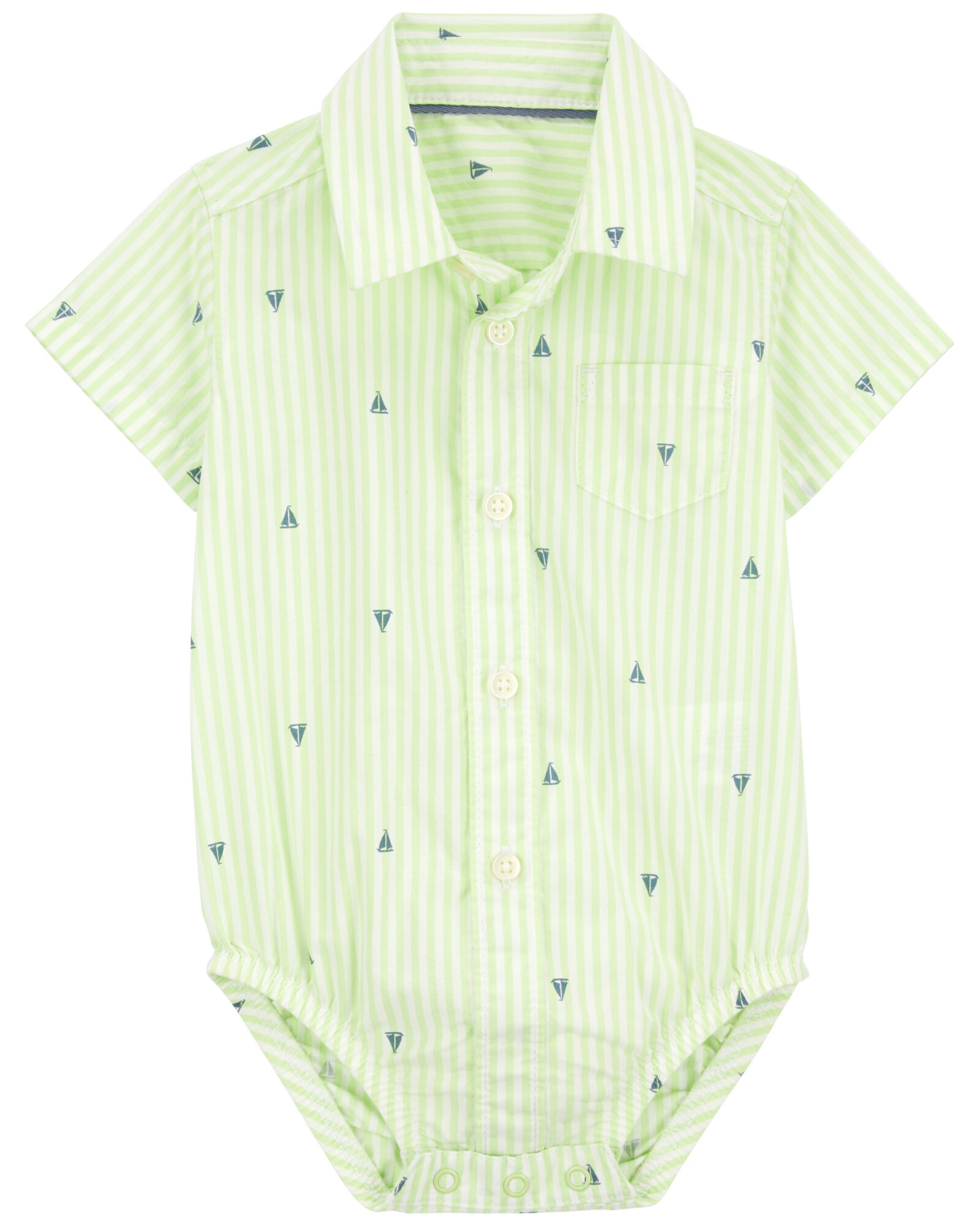 Set tres piezas de algodón, short, body camisa y tiradores Set tres piezas de algodón, short, body camisa y tiradores