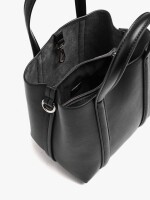 Bolso Tote Con Bandolera S negro