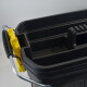 Caja de herramientas con ruedas y manija NEGRO