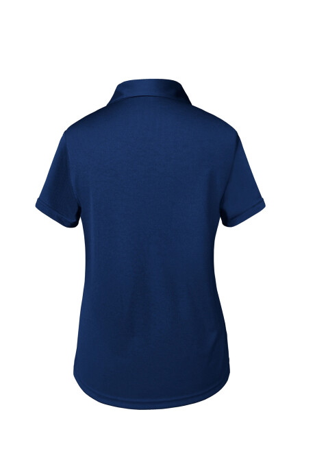 Remera chomba dry fit dama azul marino