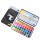 Set Pintura Acuarelas 45 Colores + Accesorios Arte Negro