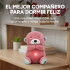 Peluche Nutria Bebé Respira Y Relaja Dormir Niño Tendencia Variante Color Rosa