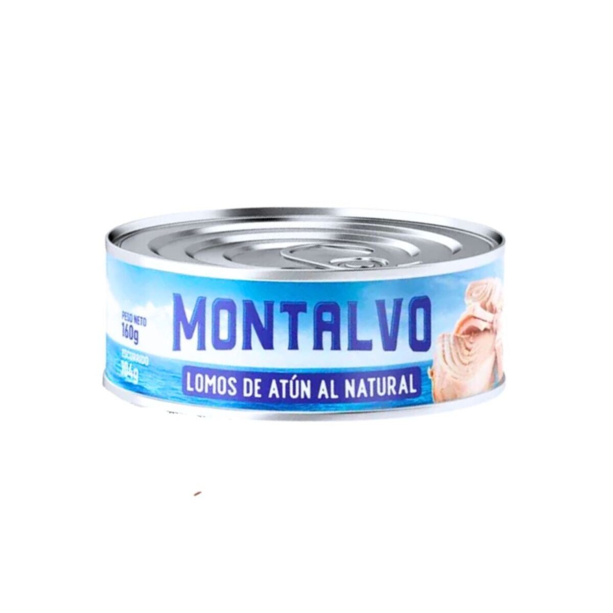 Lomitos De Atun Al Natural Montalvo - 160 Grs 