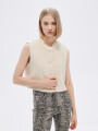 Chaleco Freshy Beige Claro