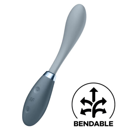 Satisfyer G-Spot Flex 3 Multi Vibrador Gris