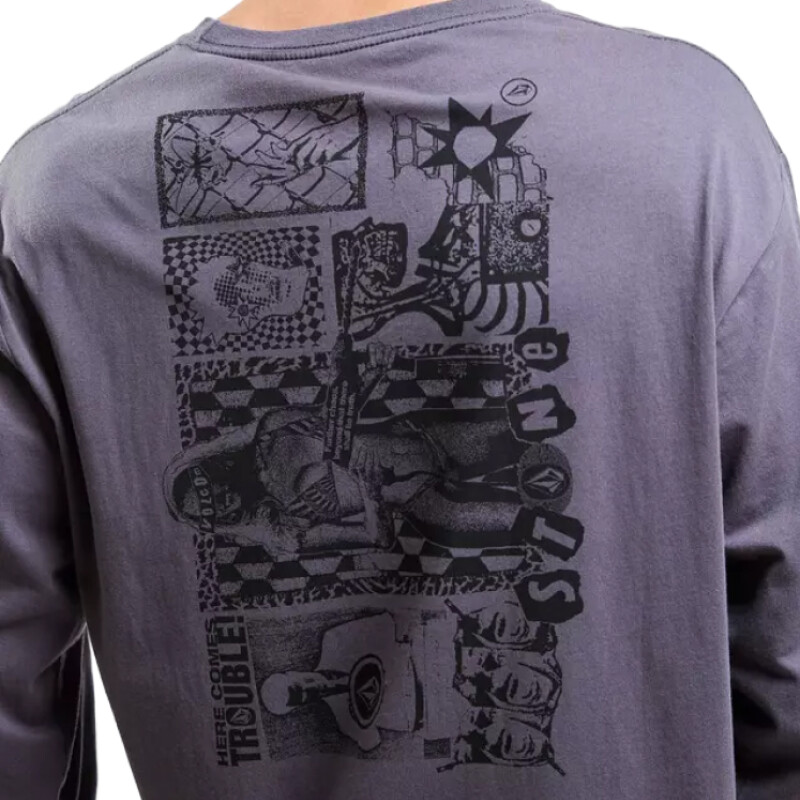 Remera Volcom ABG Unison - Gris Remera Volcom ABG Unison - Gris