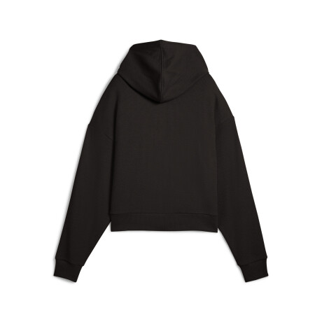 HER Comf.Crop full-zip Hoodie 68505601 Negro