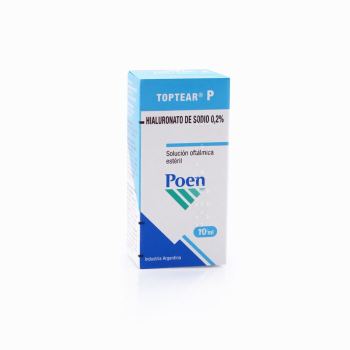 TOPTEAR P GTS. OFTALM. FR. X 10 ML. única