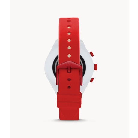 Reloj Fossil Smart Silicona Rojo 0