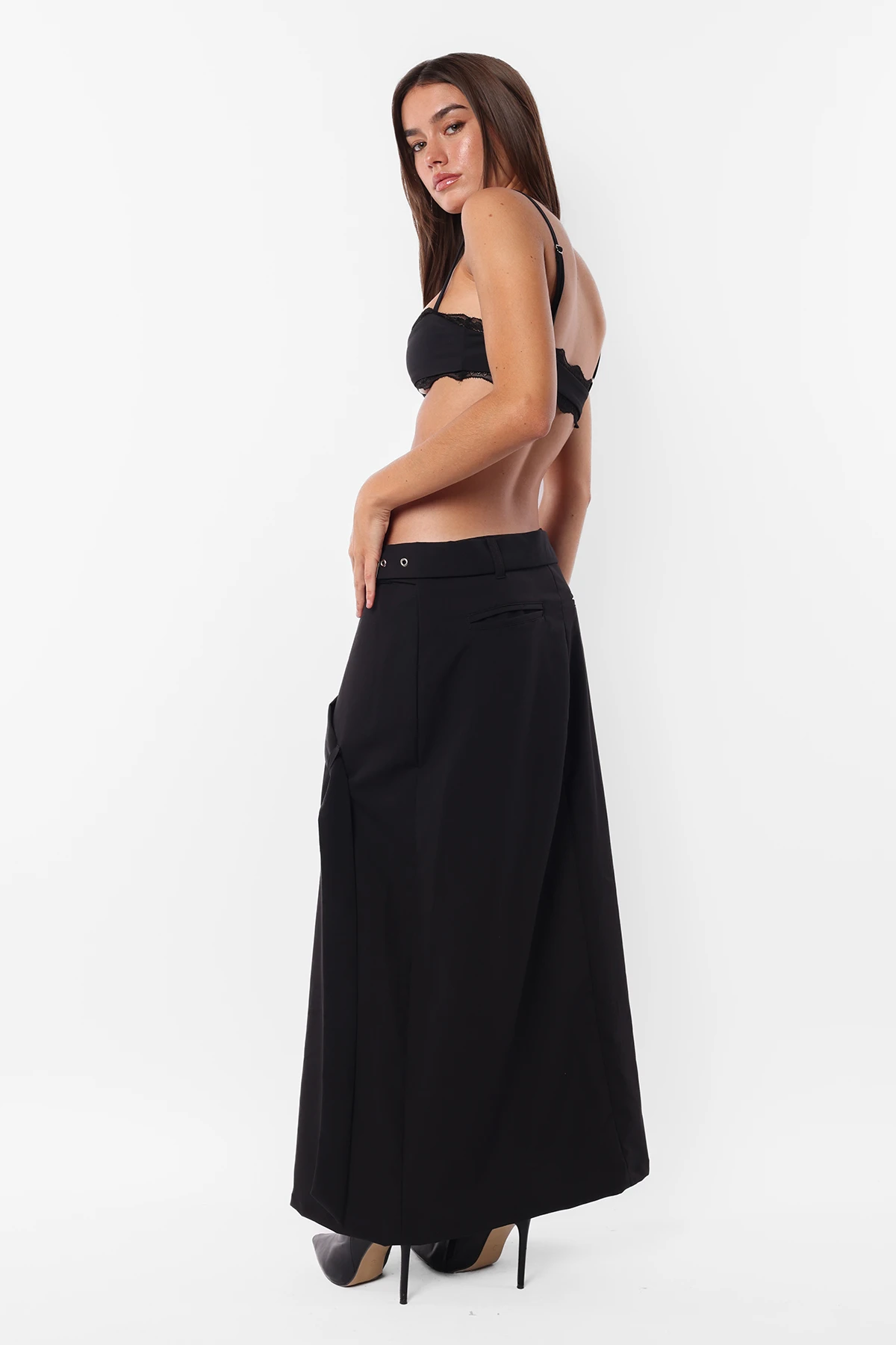 Falda Reese Negro