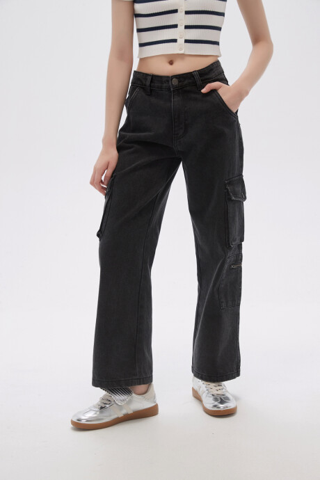 Pantalon Sash Gris Oscuro