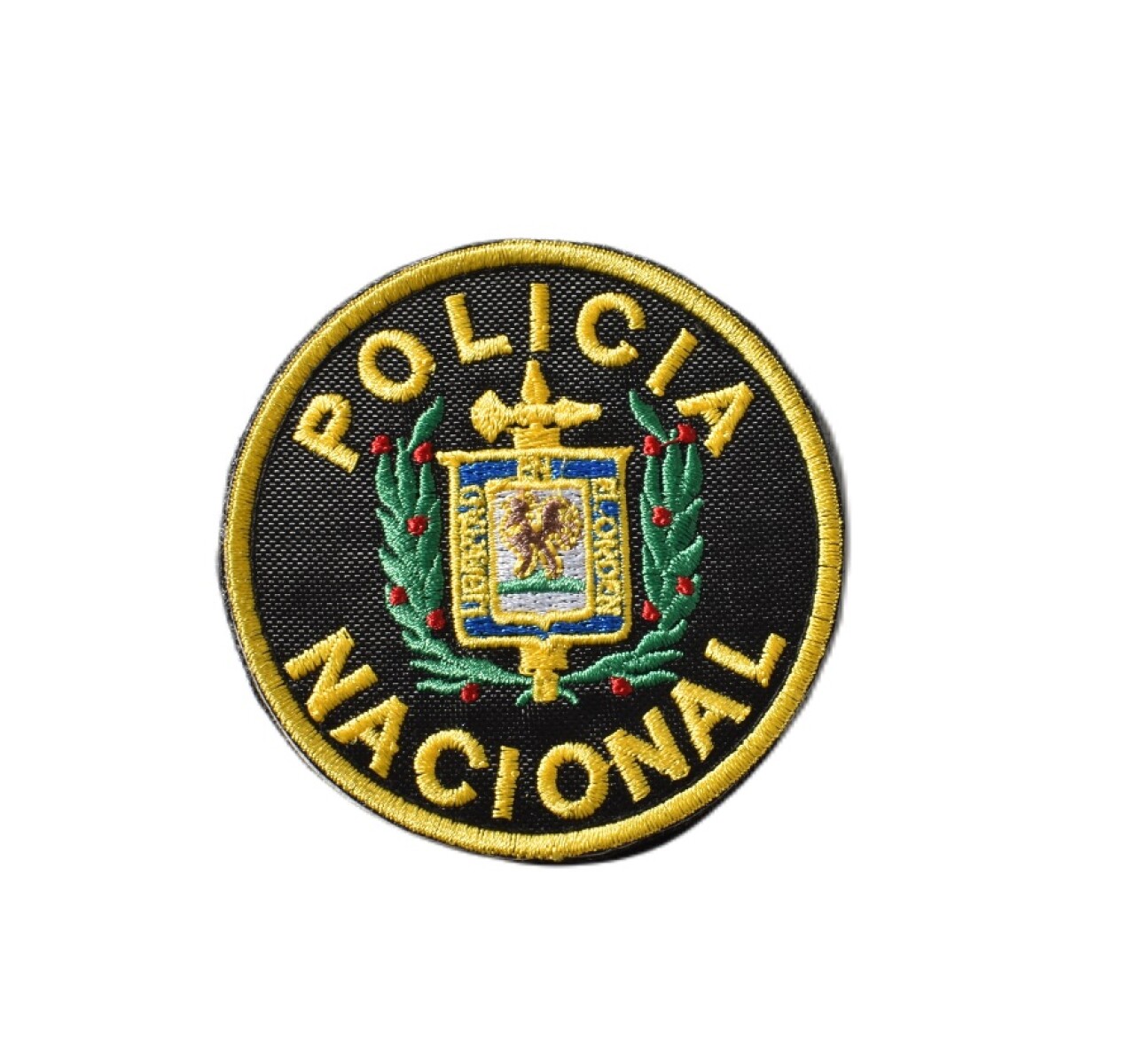 Parche con velcro Policia Nacional - Negro 