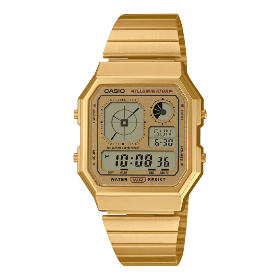 Reloj CASIO RETRO A130WEG-9ADF en Acero Dorado Esfera 40mm 0