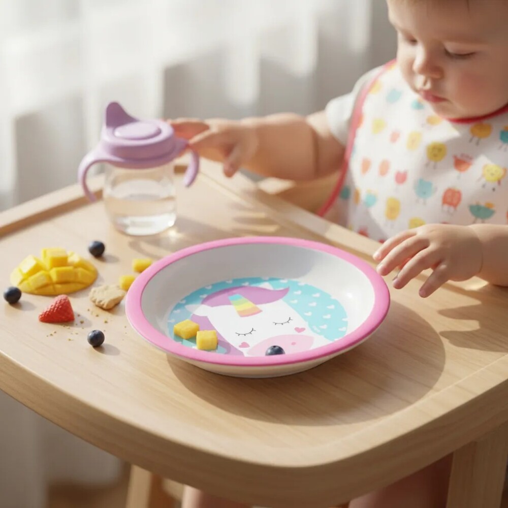 Plato BUBA unicornio clasico