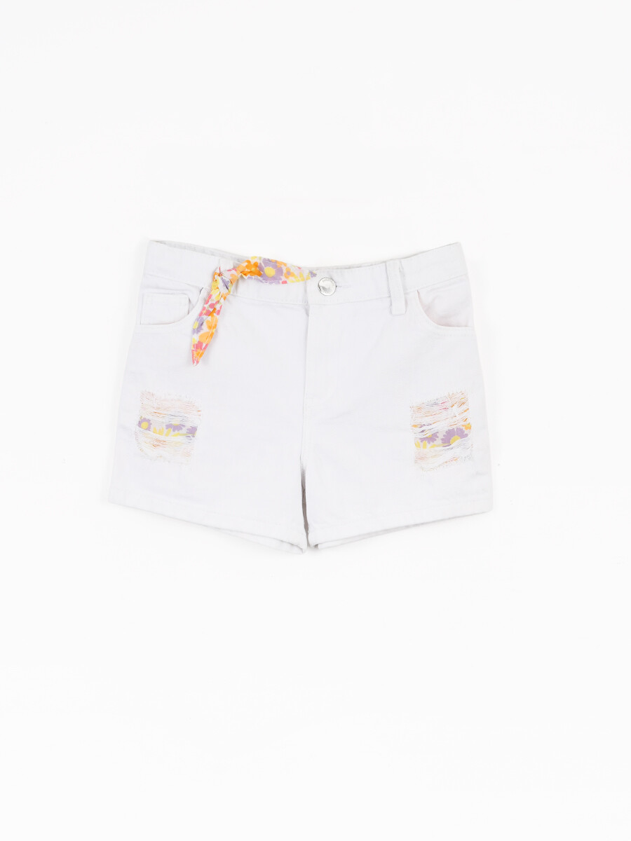 SHORT CAMILA - BLANCO 
