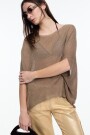 TOP CUADRADO LUREX Bronce