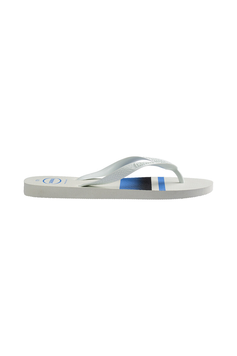 Chancletas Havaianas Blanco y Azul