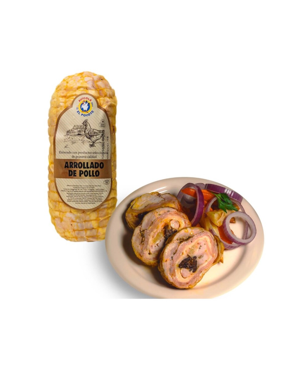 ARROLLADO DE POLLO COMUN APROX 1KG 