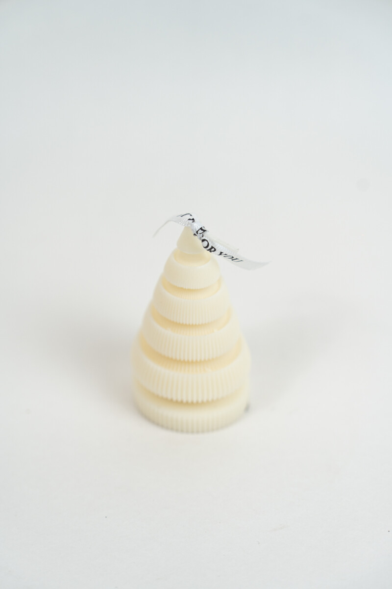 Vela Snowy - Color Unico 