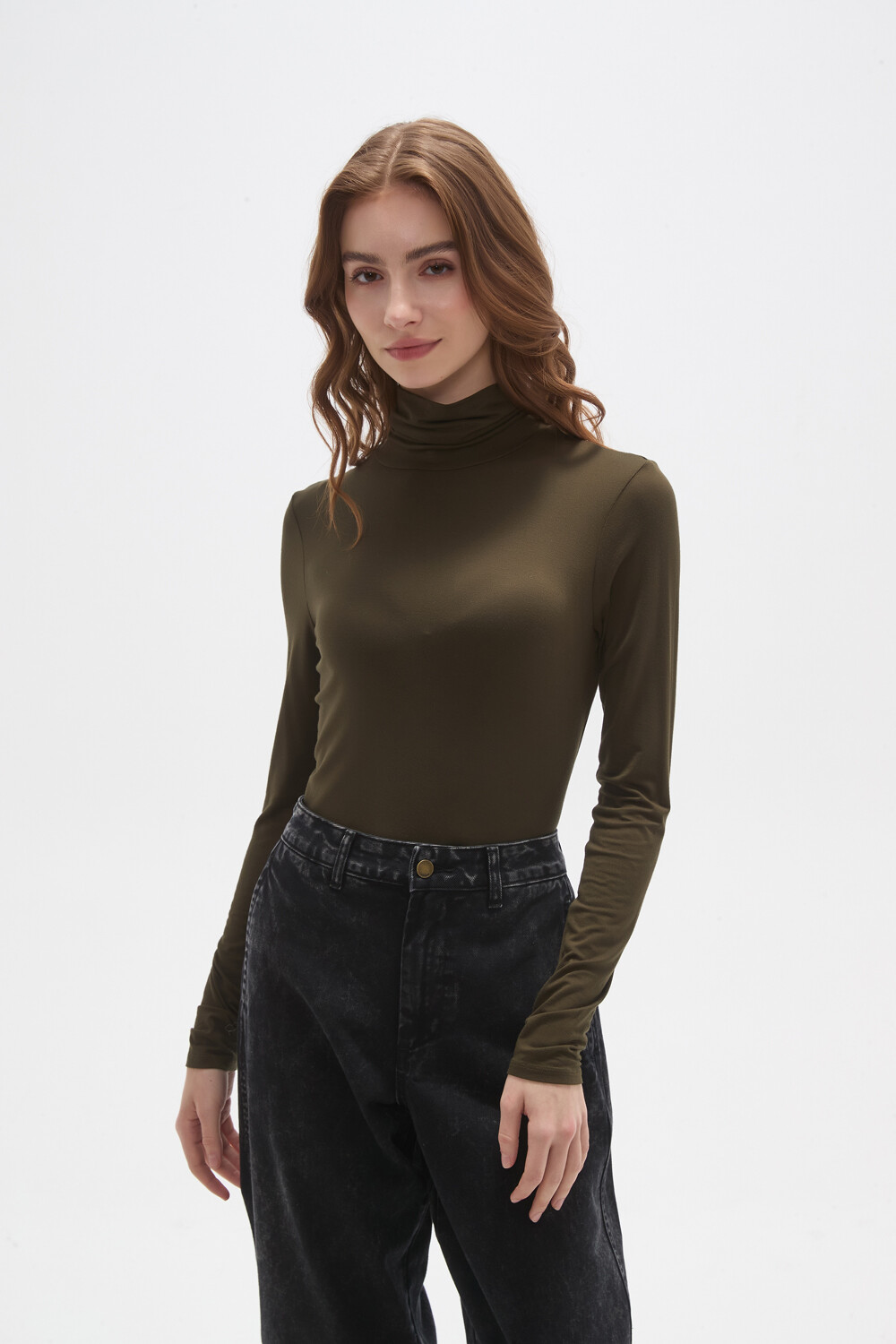 Polera Olven Verde Oliva