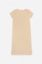 Vestido largo - Mujer BEIGE