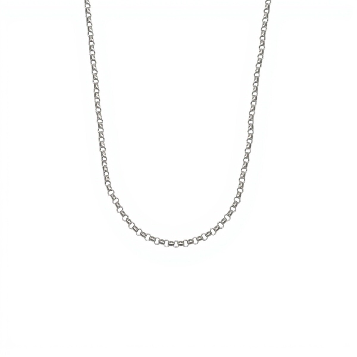 Cadena Rolo - Plata 925 - Sin Piedra - CD3484 - sinpiedra 