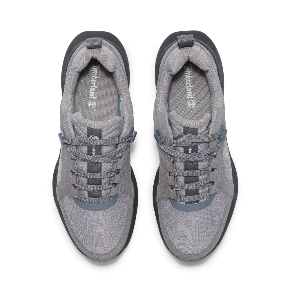 Zapatillas Low Lace Up Waterproof Hombre Medium Grey Suede