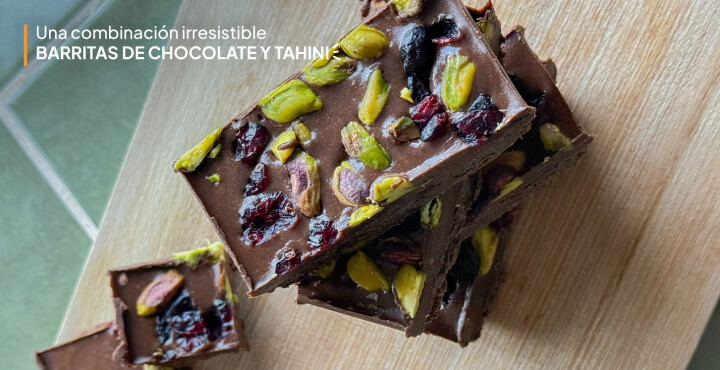 Barritas de chocolate y tahini: una combinación irresistible