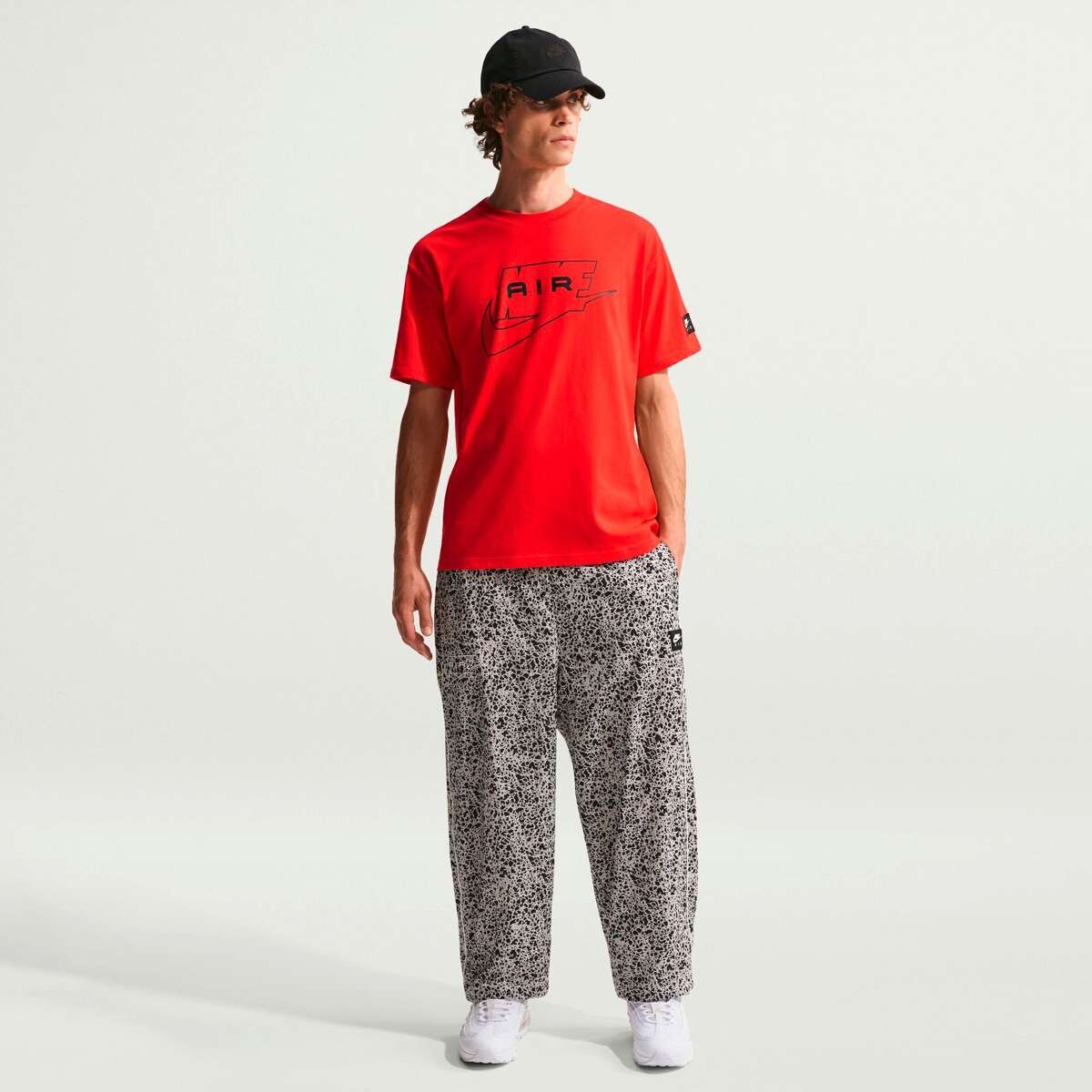 Remera Nike Lse Nike Air De Hombre - Rojo 