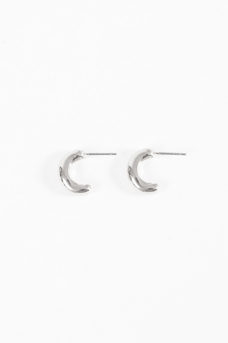 Aros basic plateado