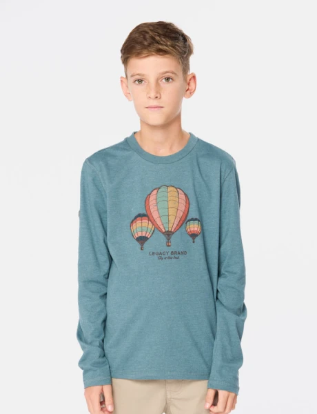 REMERA ESTAMPADA Verde