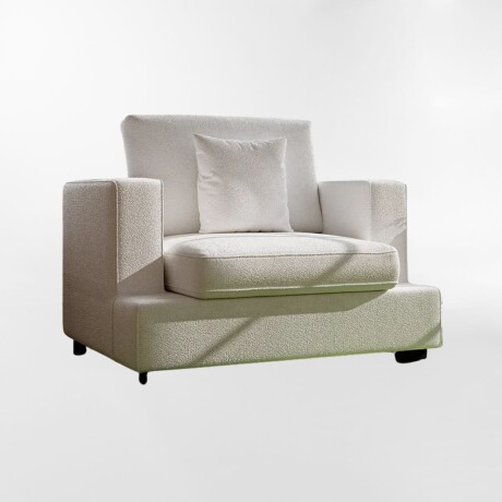 Sillón NUBA BLANCO - 1 CUERPO
