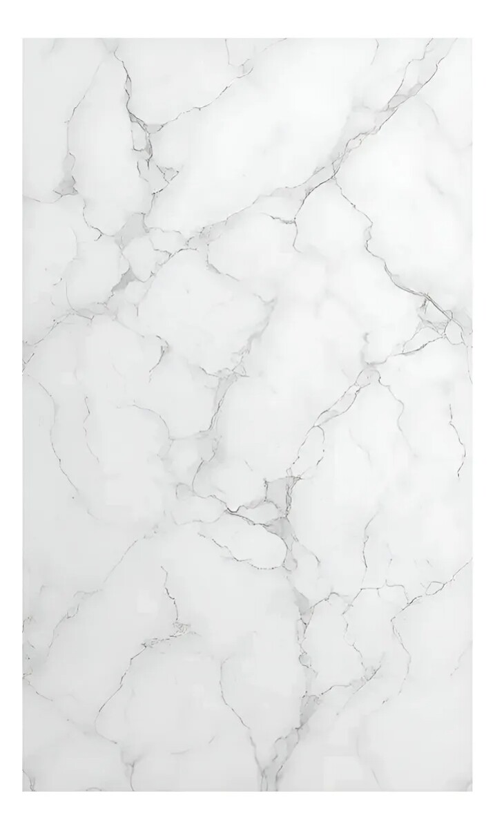 Placa PVC Símil Mármol Utilizables 2,2X1,22 Resistente 3Mm - Mármol Blanco Gris Claro 
